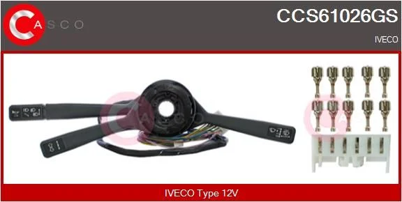 Vairo kolonėlės jungiklis casco CCS61026GS