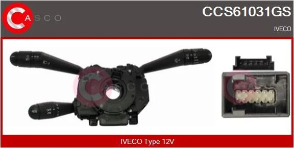 Vairo kolonėlės jungiklis casco CCS61031GS