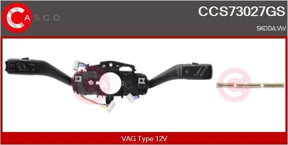 Vairo kolonėlės jungiklis casco CCS73027GS