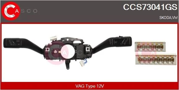 Vairo kolonėlės jungiklis casco CCS73041GS