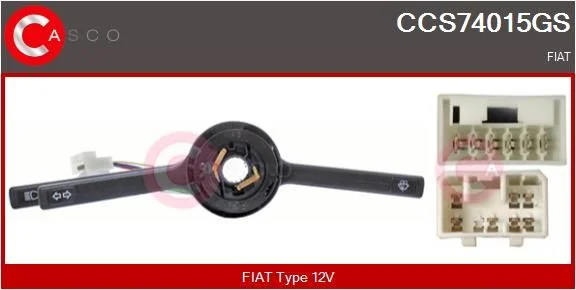 Vairo kolonėlės jungiklis casco CCS74015GS