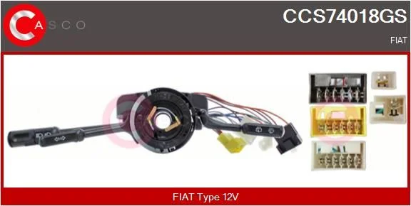 Vairo kolonėlės jungiklis casco CCS74018GS