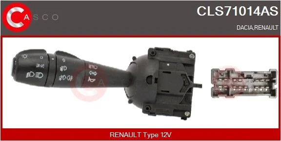 Vairo kolonėlės jungiklis casco CLS71014AS