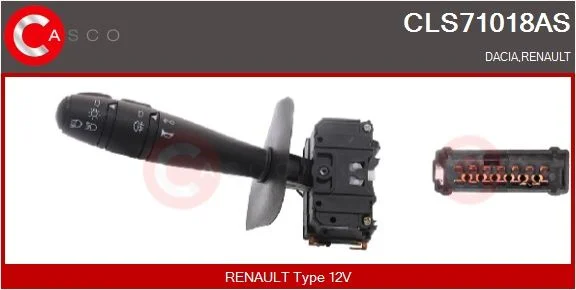 Vairo kolonėlės jungiklis casco CLS71018AS
