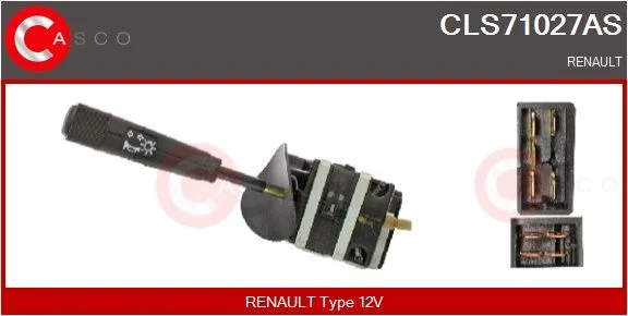 Vairo kolonėlės jungiklis casco CLS71027AS
