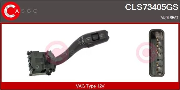 Vairo kolonėlės jungiklis casco CLS73405GS