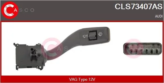 Vairo kolonėlės jungiklis casco CLS73407AS