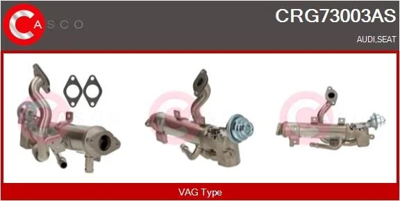 Aušintuvas, išmetamųjų dujų recirkuliacija casco CRG73003AS
