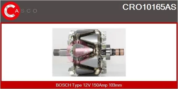 Rotorius, kintamosios srovės generatorius casco CRO10165AS