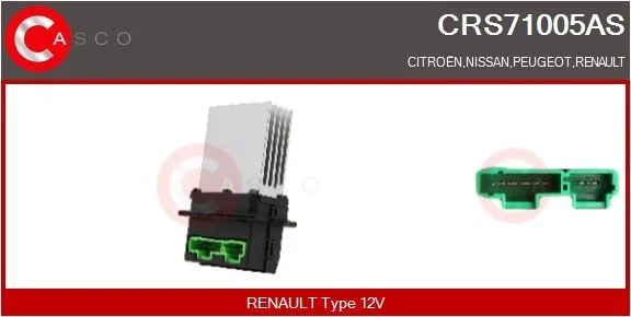Varža, vidaus pūtiklis casco CRS71005AS