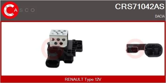 Varža, vidaus pūtiklis casco CRS71042AS