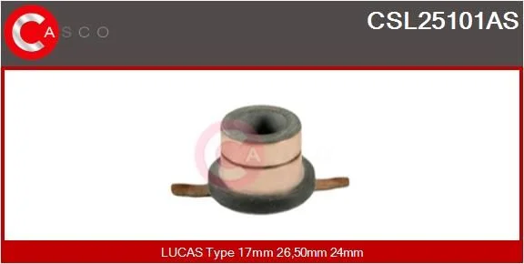 Kontaktinis žiedas, generatorius casco CSL25101AS
