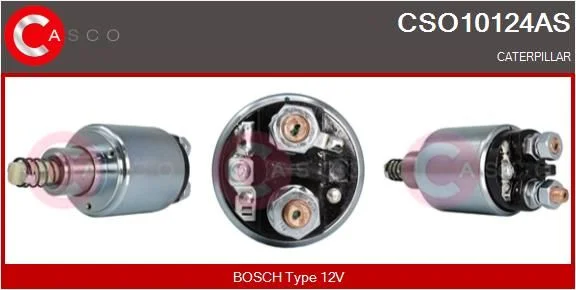 Solenoidinis jungiklis, starteris casco CSO10124AS