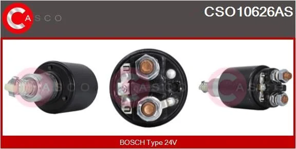 Solenoidinis jungiklis, starteris casco CSO10626AS