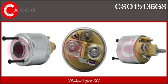 Solenoidinis jungiklis, starteris casco CSO15136GS