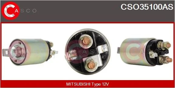 Solenoidinis jungiklis, starteris casco CSO35100AS