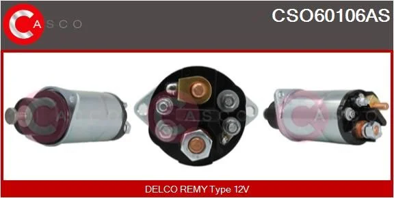 Solenoidinis jungiklis, starteris casco CSO60106AS