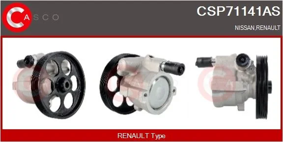 Hidraulinis siurblys, vairo sistema casco CSP71141AS