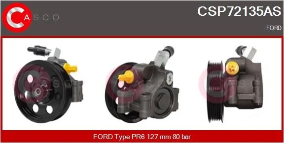 Hidraulinis siurblys, vairo sistema casco CSP72135AS
