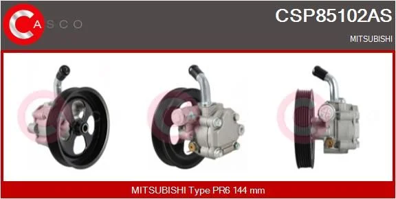 Hidraulinis siurblys, vairo sistema casco CSP85102AS