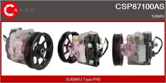 Hidraulinis siurblys, vairo sistema casco CSP87100AS