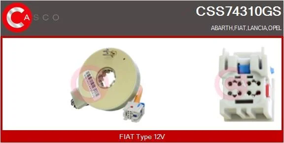 Vairavimo kampo jutiklis casco CSS74310GS