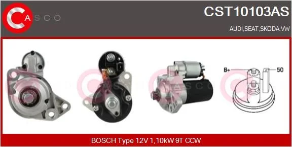 Starteris casco CST10103AS