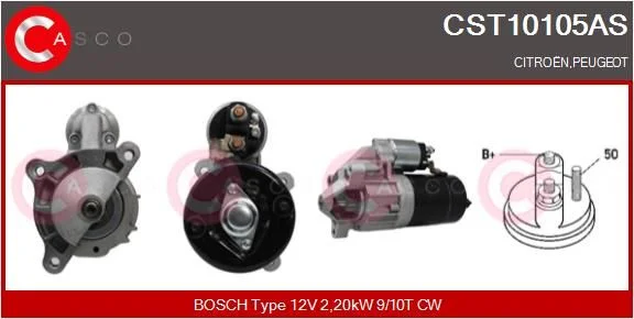 Starteris casco CST10105AS