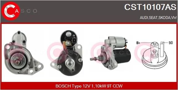 Starteris casco CST10107AS