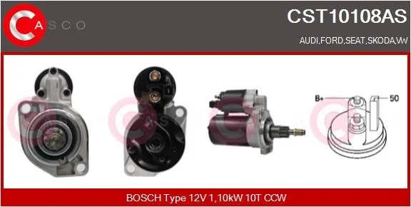 Starteris casco CST10108AS