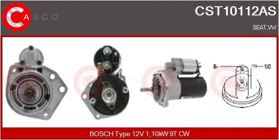 Starteris casco CST10112AS