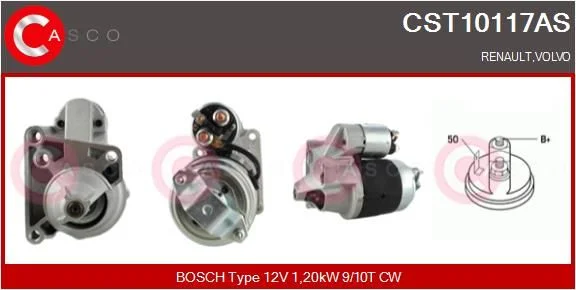 Starteris casco CST10117AS