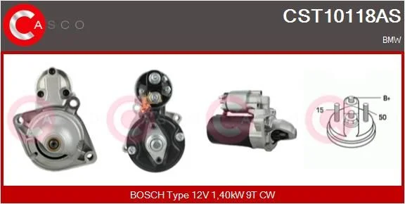 Starteris CASCO CST10118AS