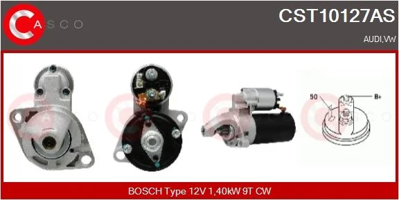 Starteris casco CST10127AS