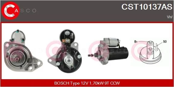 Starteris casco CST10137AS
