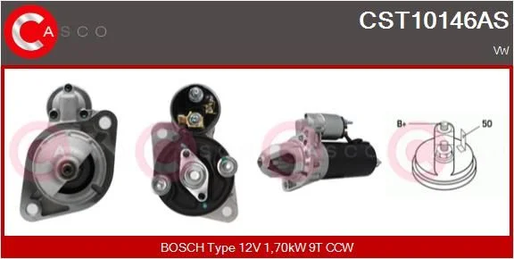 Starteris casco CST10146AS