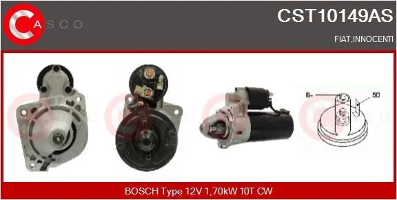Starteris casco CST10149AS