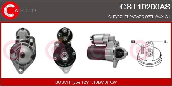 Starteris casco CST10200AS