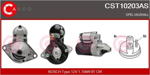 Starteris casco CST10203AS