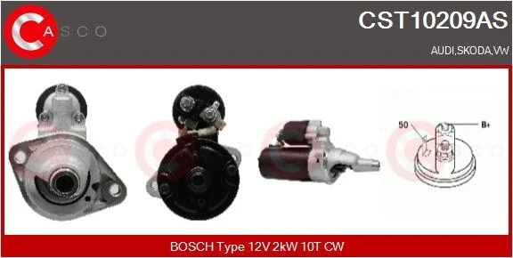 Starteris casco CST10209AS