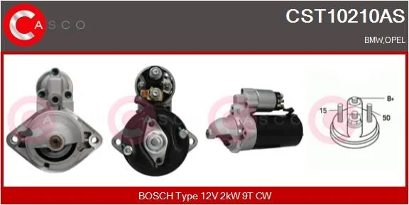 Starteris casco CST10210AS