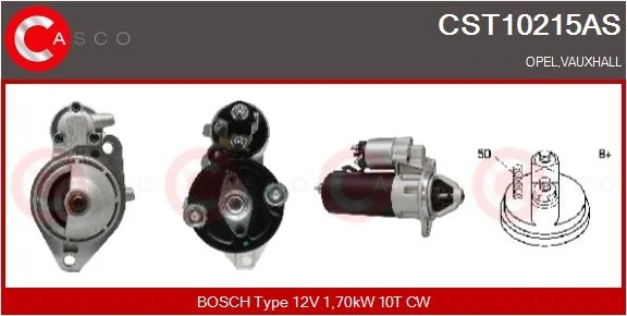 Starteris casco CST10215AS