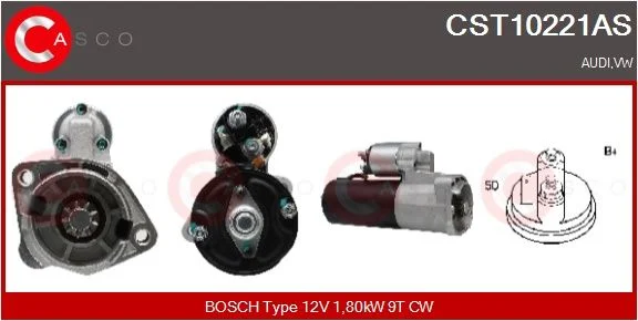 Starteris casco CST10221AS