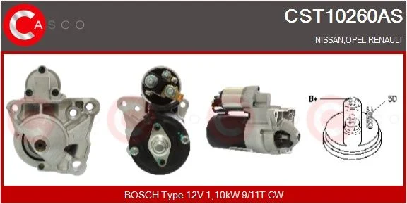 Starteris casco CST10260AS