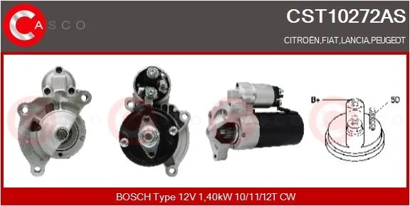 Starteris casco CST10272AS