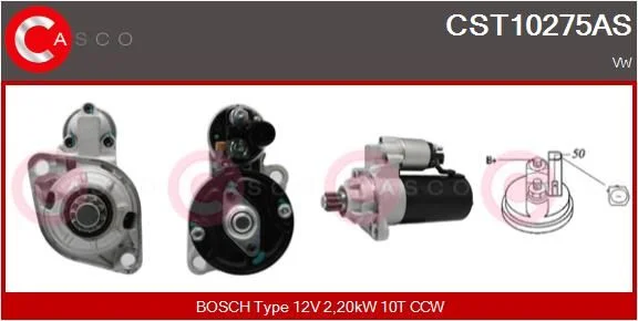 Starteris casco CST10275AS