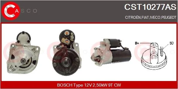 Starteris casco CST10277AS