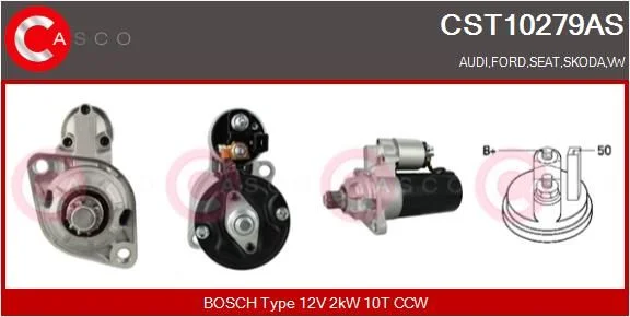 Starteris casco CST10279AS
