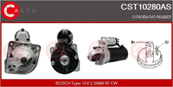 Starteris casco CST10280AS