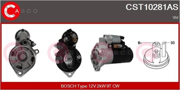 Starteris casco CST10281AS